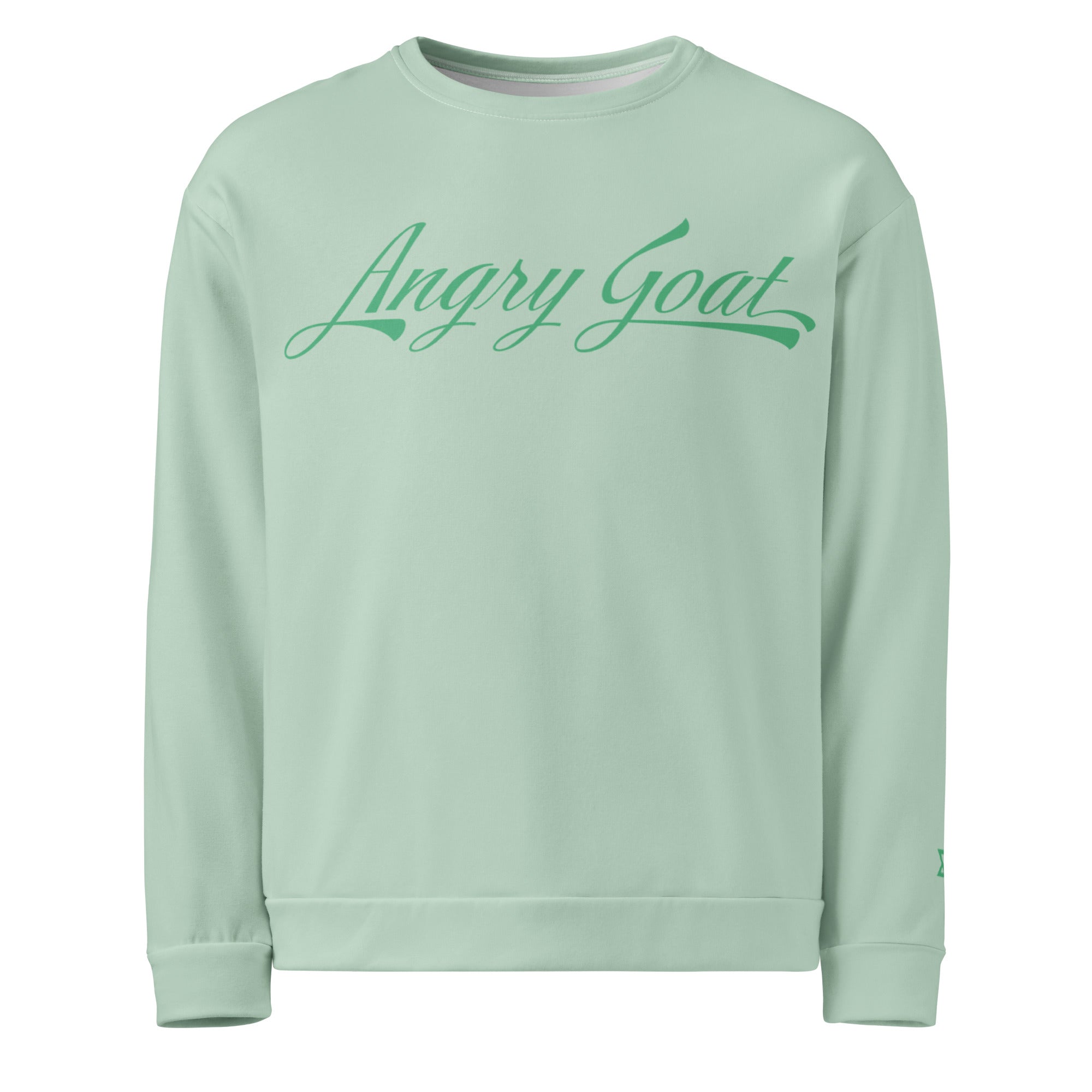 Angry Goat Script Womens Sweatshirt