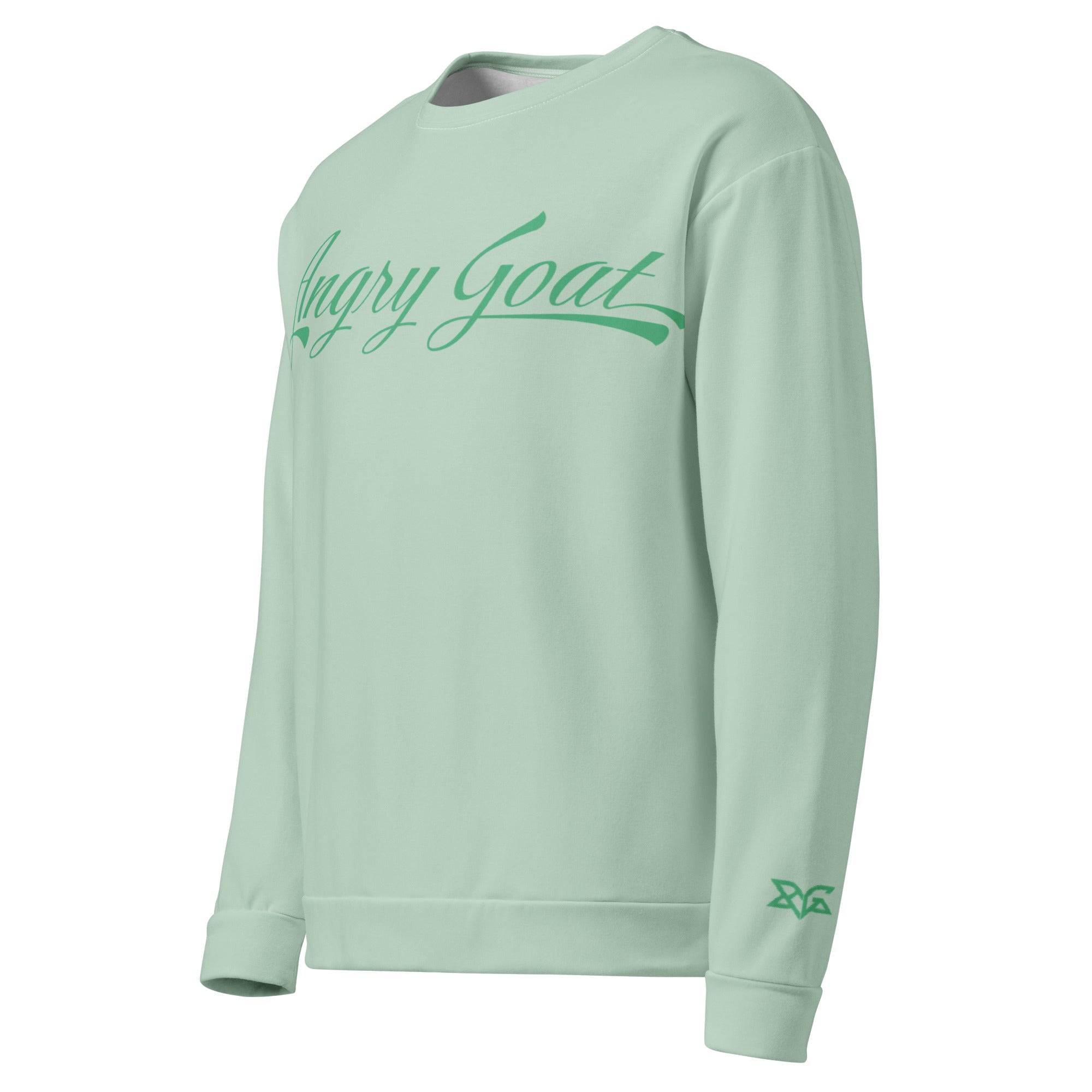 Angry Goat Script Womens Sweatshirt