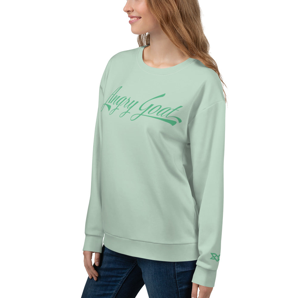 Angry Goat Script Womens Sweatshirt - Premium  from Angry Goat Apparel - Just $35! Shop now at Angry Goat Apparel