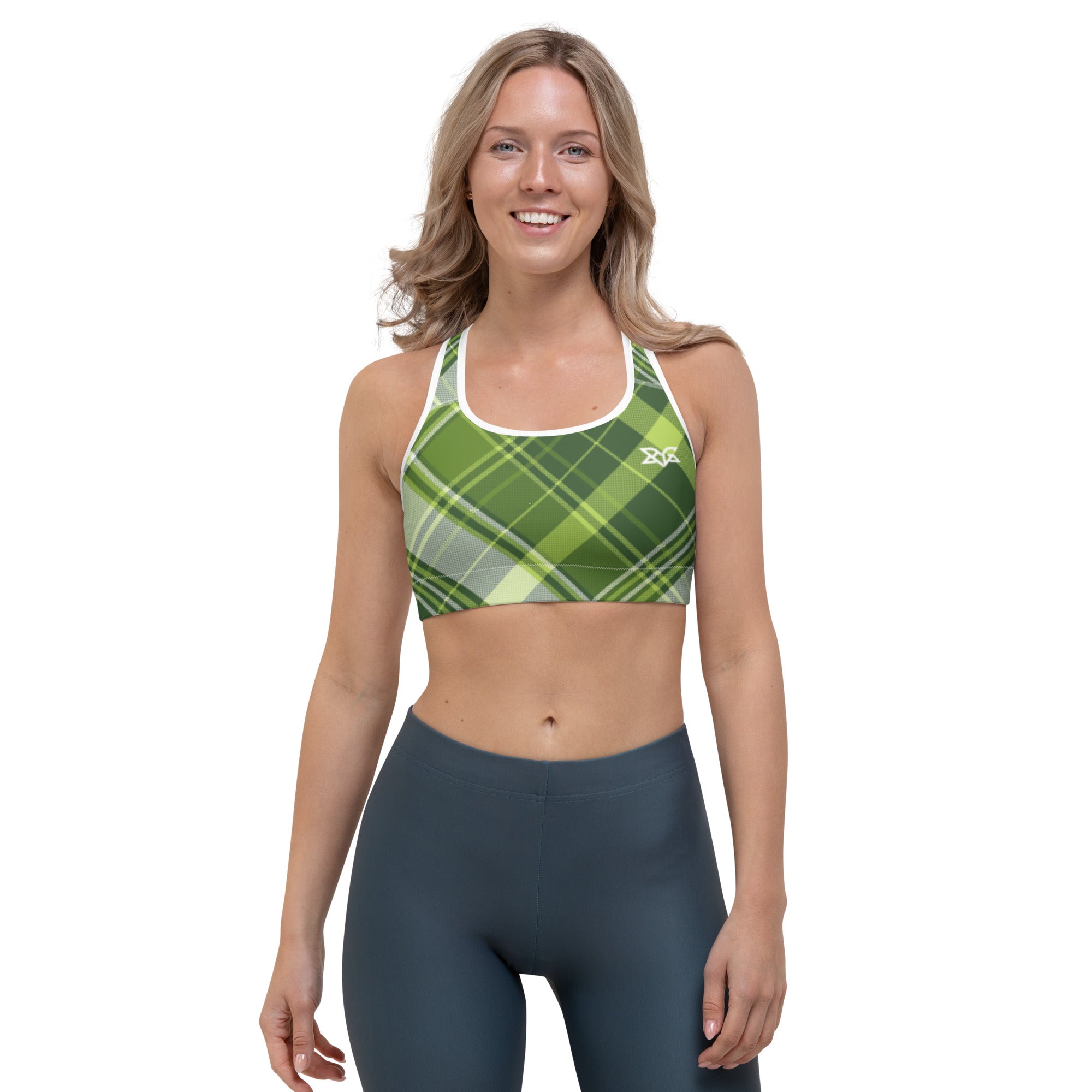 AG Logo Sports bra - Premium  from Angry Goat Apparel - Just $30! Shop now at Angry Goat Apparel