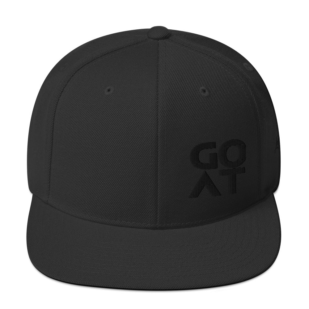 Angry Goat Solid Snapback Hat