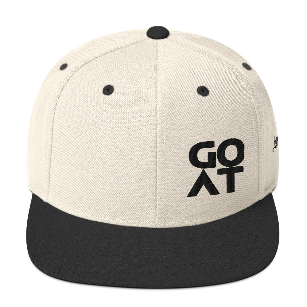 Angry Goat Solid Snapback Hat