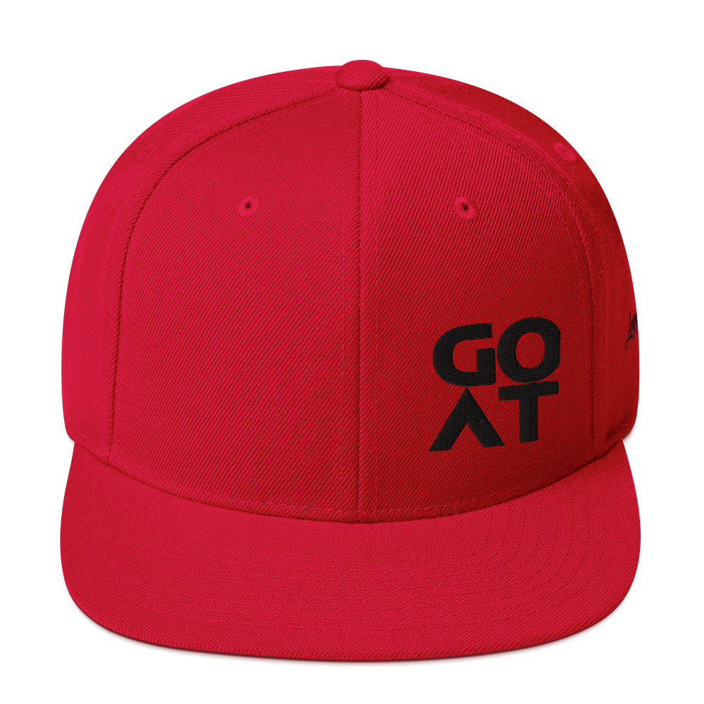 Angry Goat Solid Snapback Hat