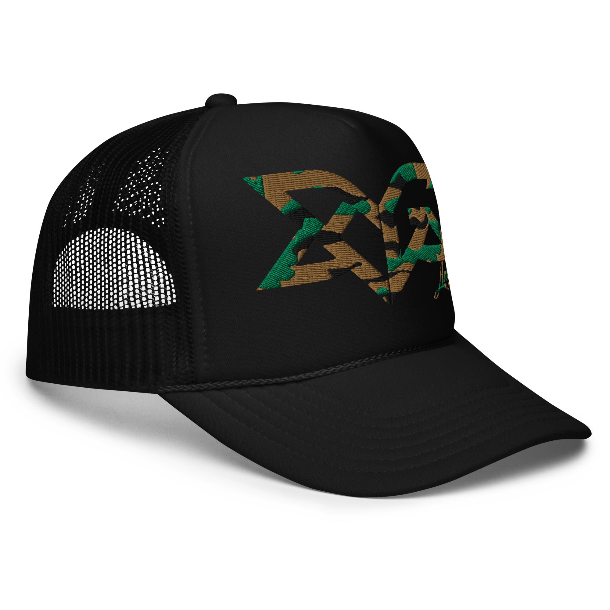 AG Camo Foam trucker hat