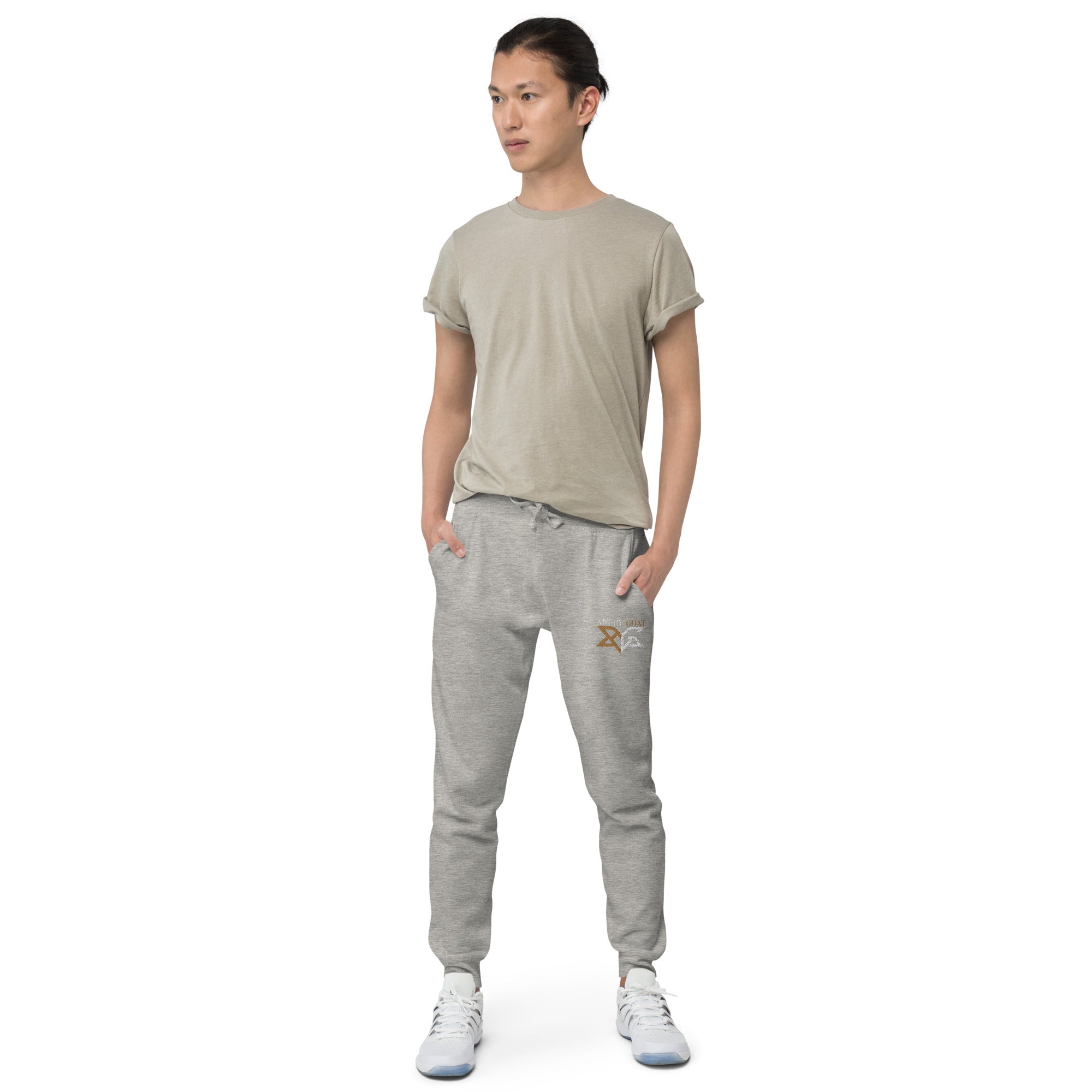 Crest fleece sweatpants - Premium  from Angry Goat Apparel - Just $36! Shop now at Angry Goat Apparel