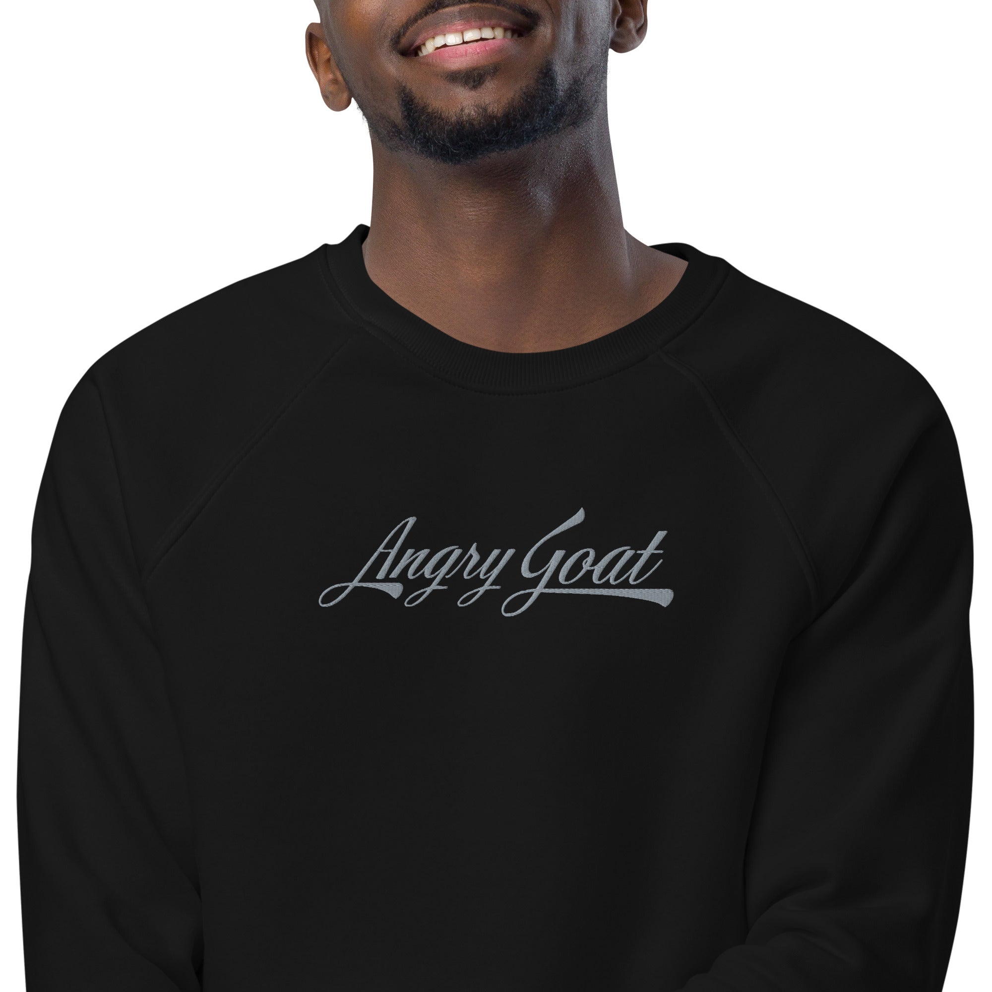 Mens AG Script raglan sweatshirt