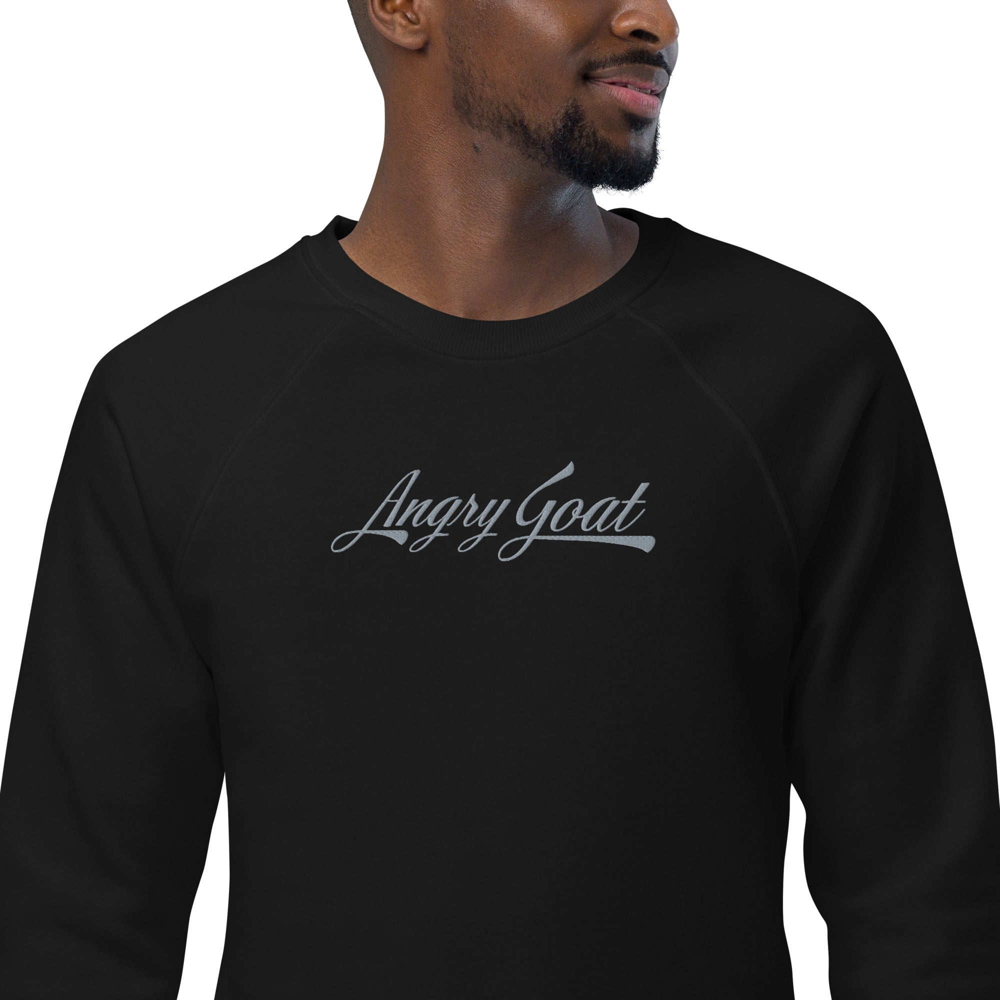 Mens AG Script raglan sweatshirt