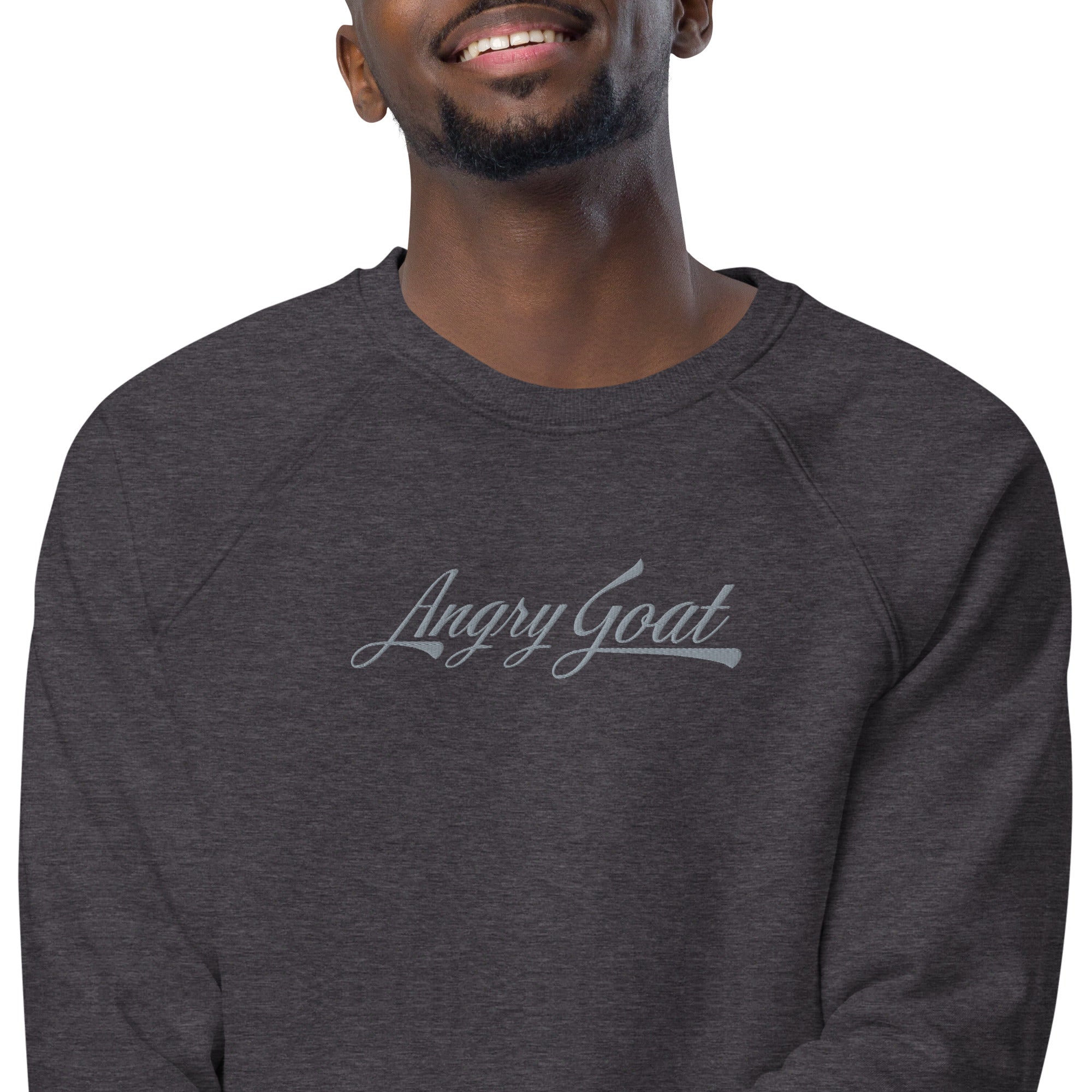 Mens AG Script raglan sweatshirt