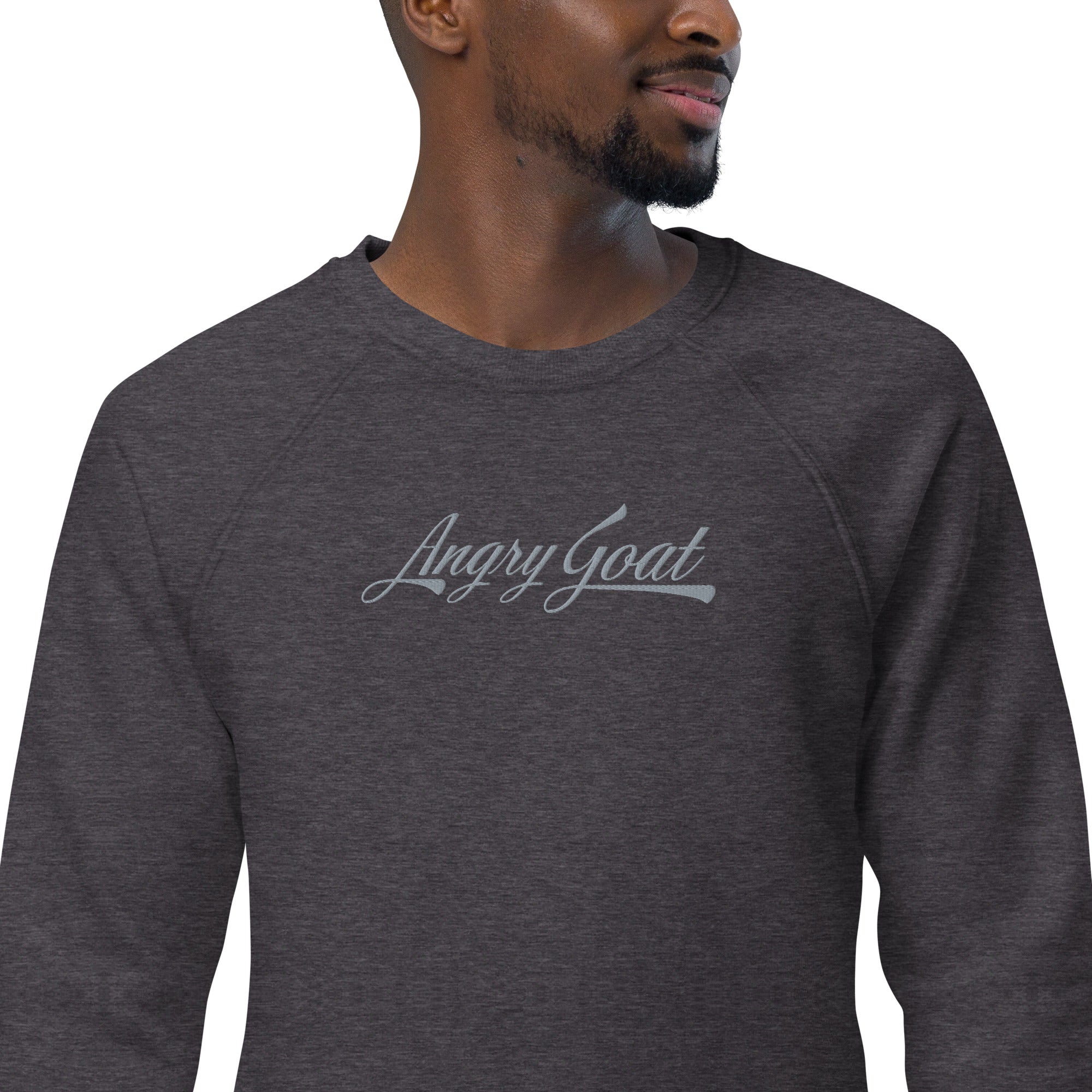 Mens AG Script raglan sweatshirt