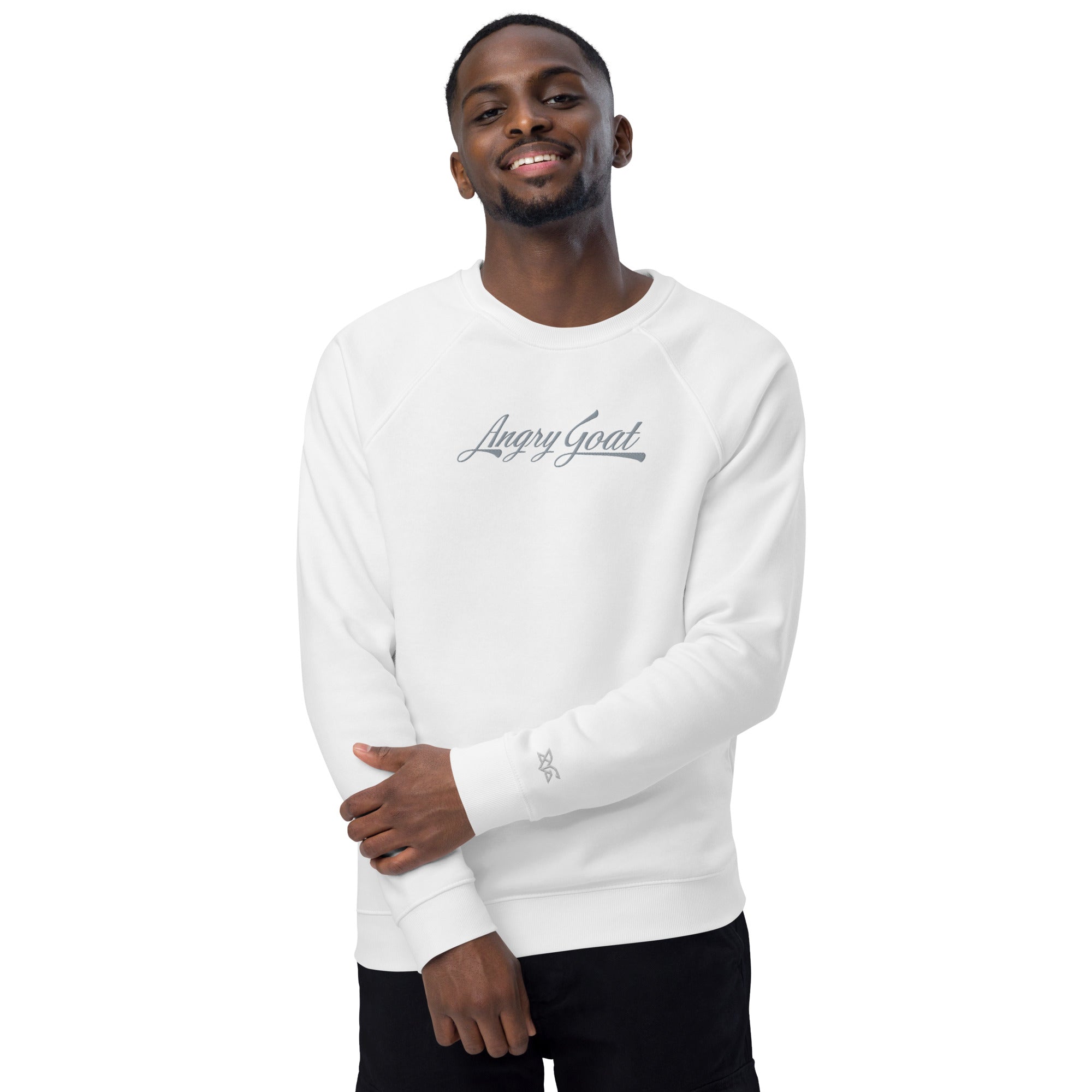 Mens AG Script raglan sweatshirt