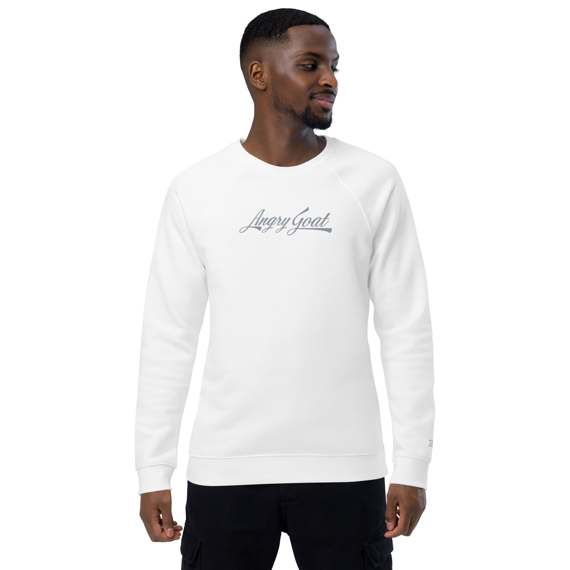 Mens AG Script raglan sweatshirt