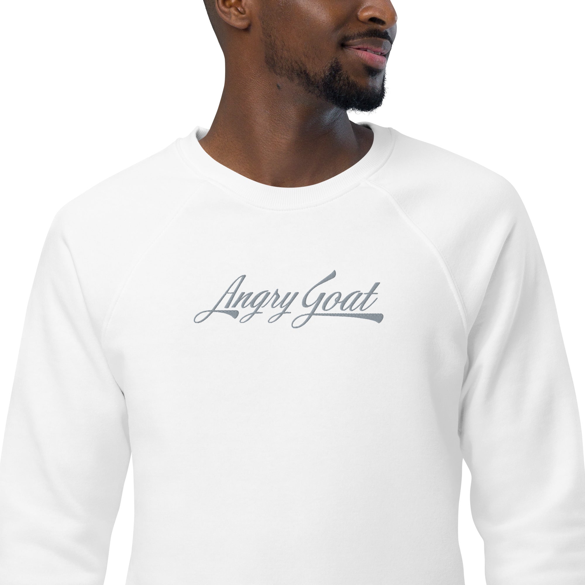 Mens AG Script raglan sweatshirt