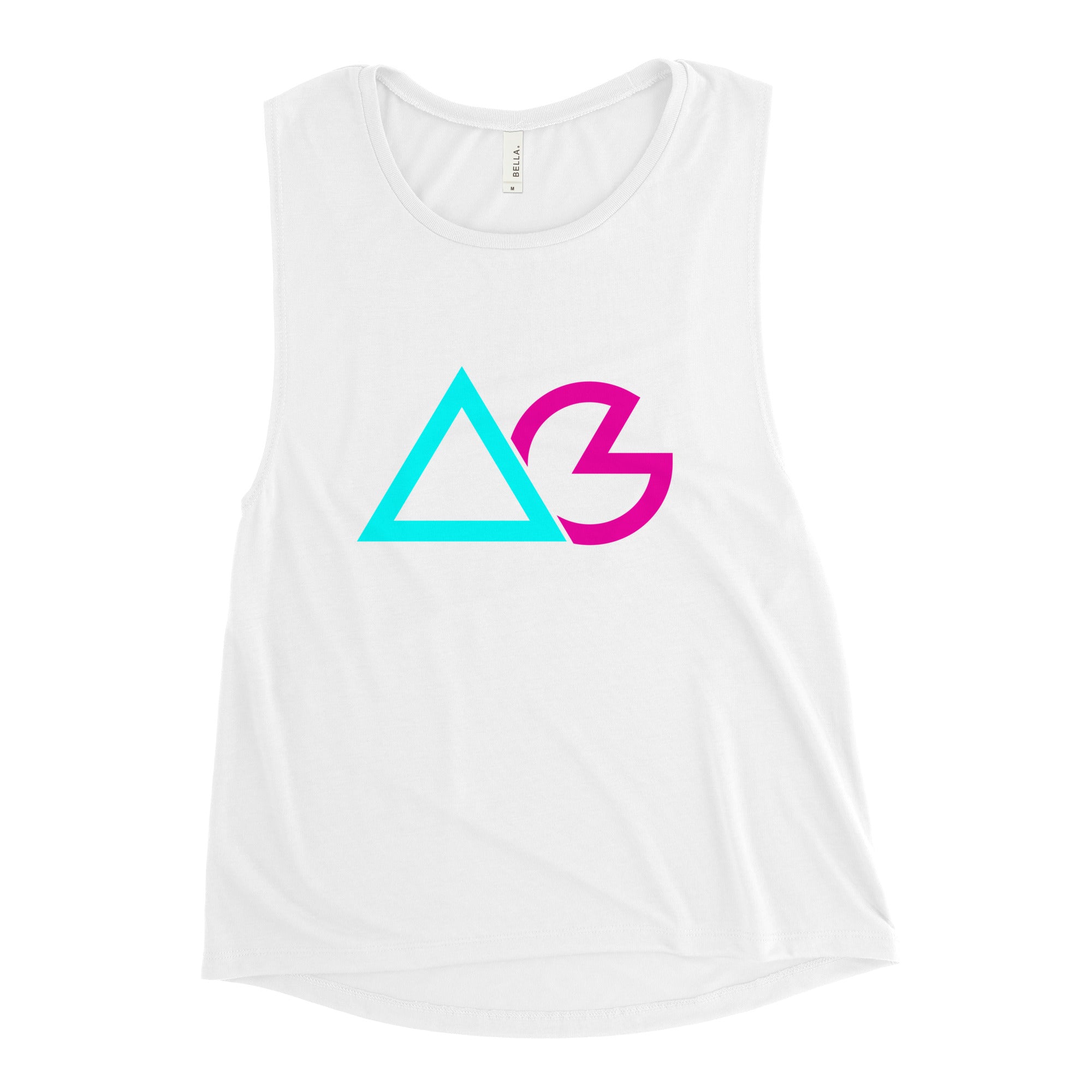Crest Ladies’ Muscle Tank - Premium  from Angry Goat Apparel - Just $25! Shop now at Angry Goat Apparel